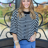The Emma Stripe Cardigan