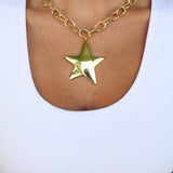 Stacy Chunky Star Necklace