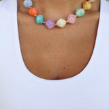 Peyton Pastel Beaded Necklace