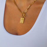 Haute Mess Cross Pendant Necklace