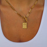 Haute Mess Cross Pendant Necklace