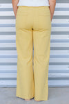 Marlene Straight Leg Jeans- Yellow