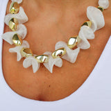 Gina Geometric Beaded Necklace