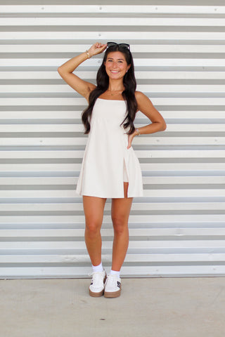 Side Slit Active Dress
