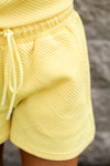 Trendy Tina Shorts-Yellow