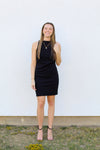 Pretty Presidential Dress-Black