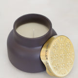 8oz Blue Jean Terrazza Velluto Candle