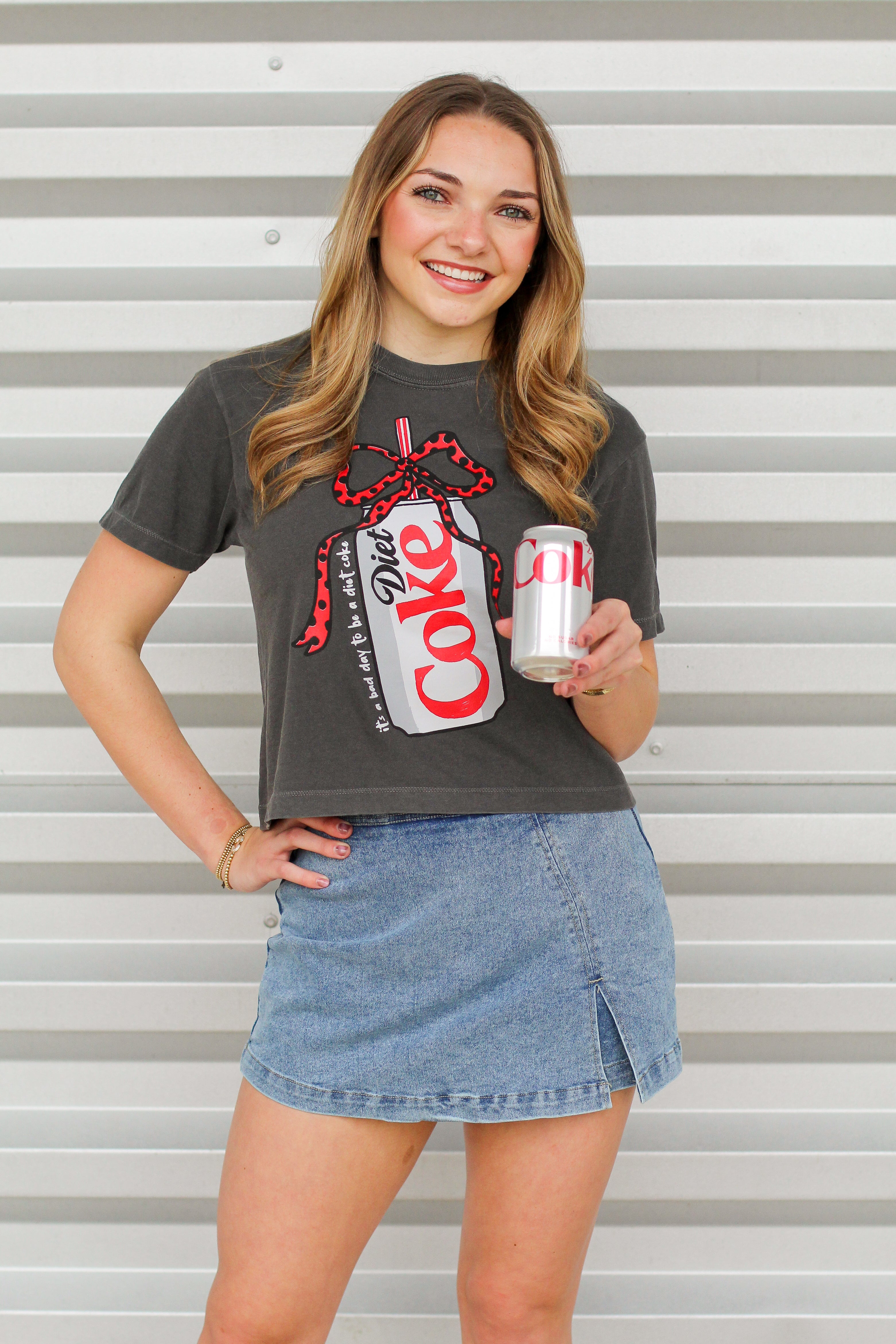 It's a Bad Day to be a Diet Soda Crop Tee