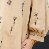 Stitches of Florals Dress