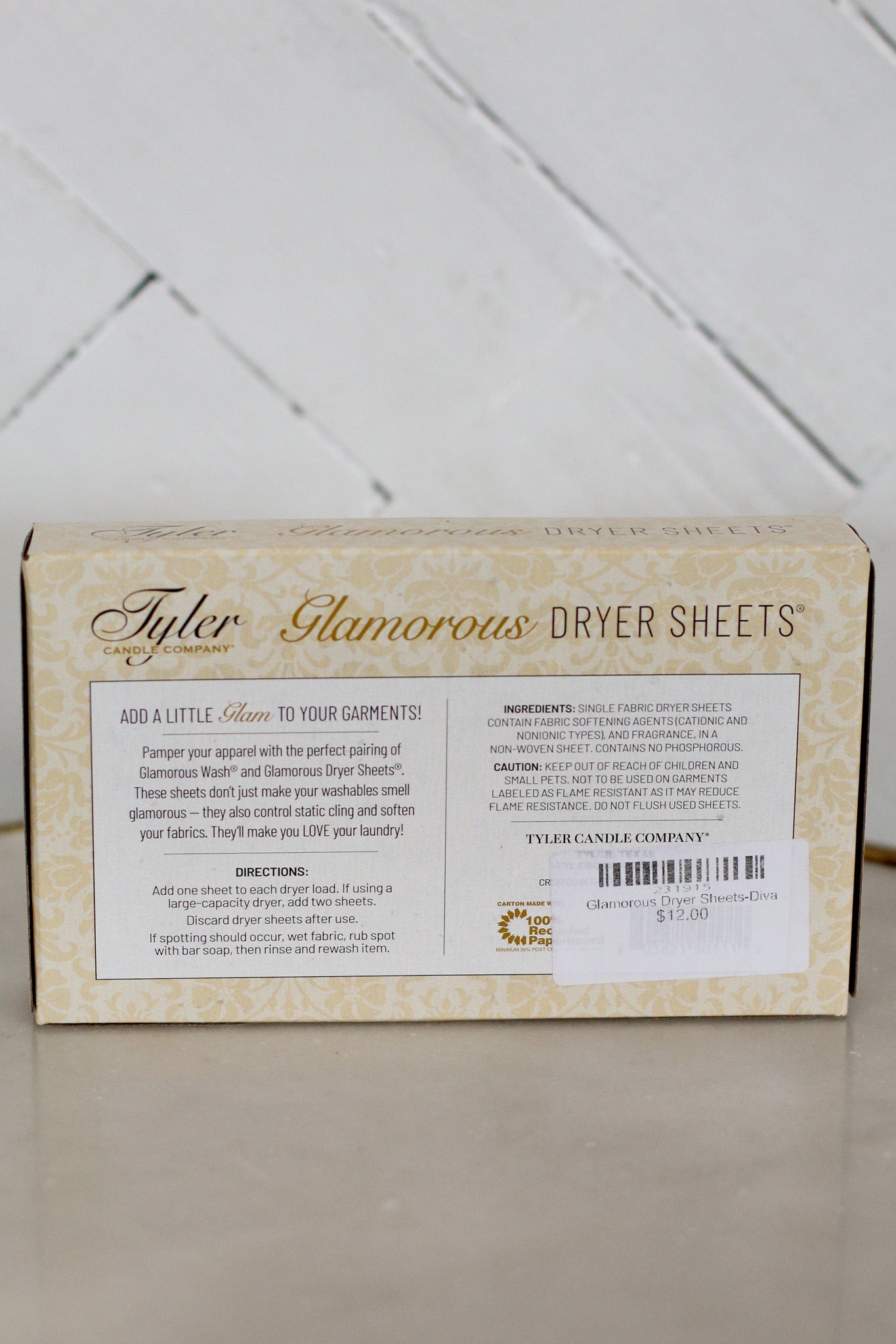 Glamorous Dryer Sheets-Diva
