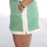 Very Girlie Gingham Skirt