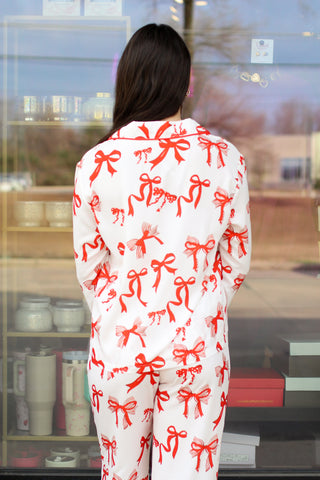 Trendy Bows PJ Set