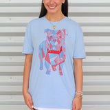Mr. P's Mosaic Bulldog Tee