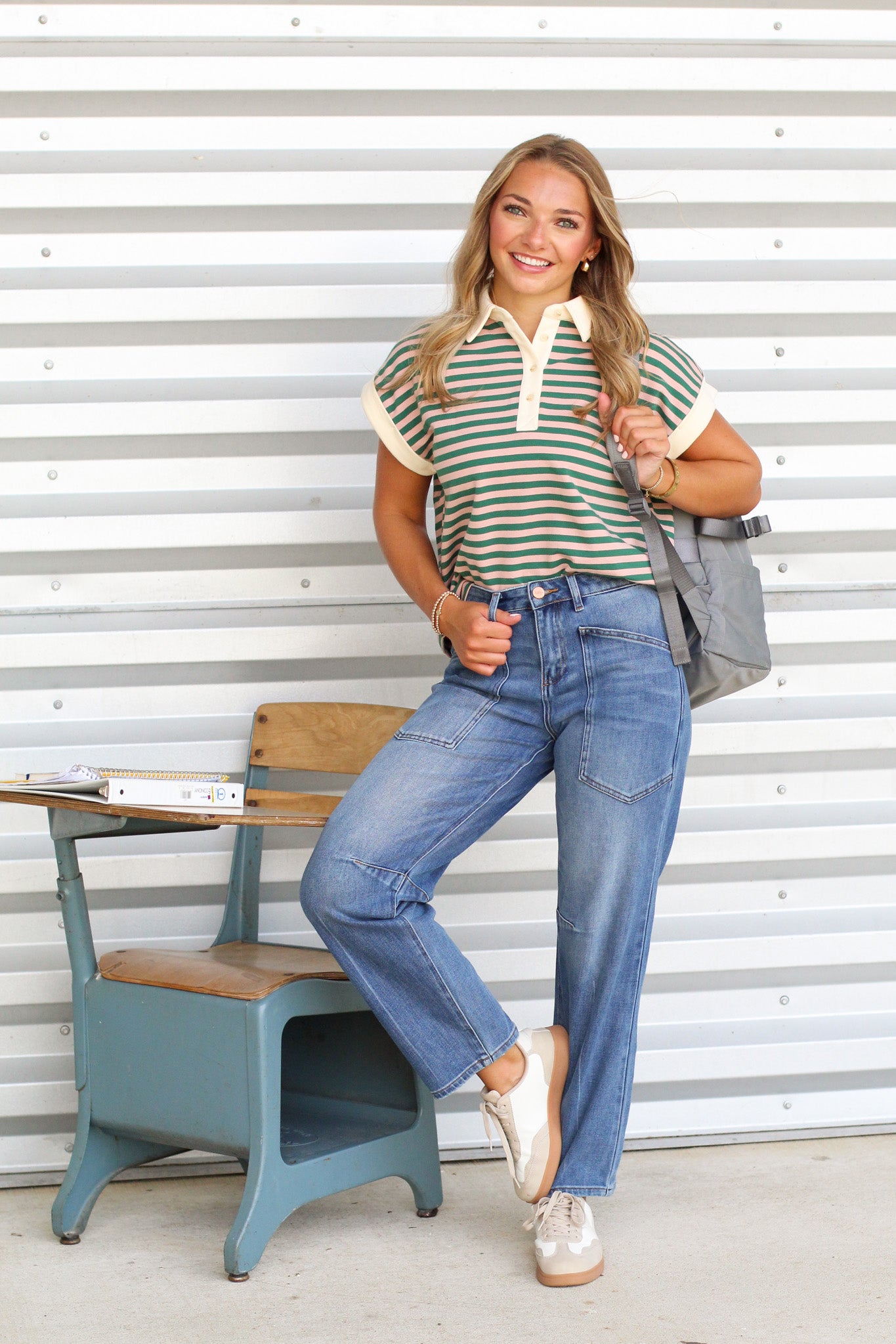 The Story Collar Top
