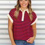 The Story Collar Top