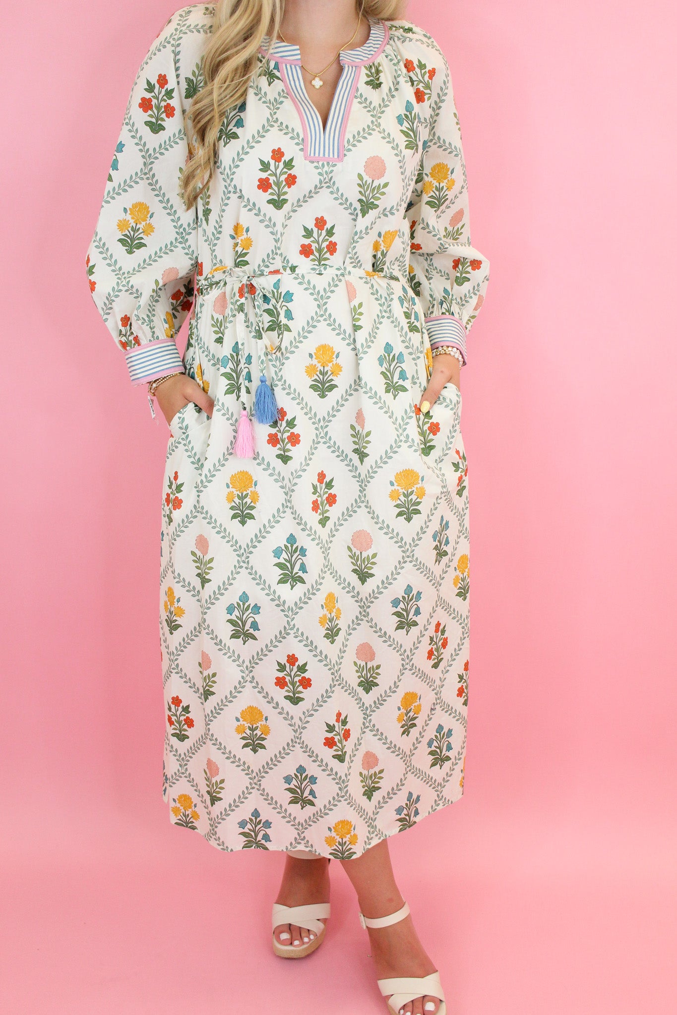 Flowers on My Mind Midi Dress