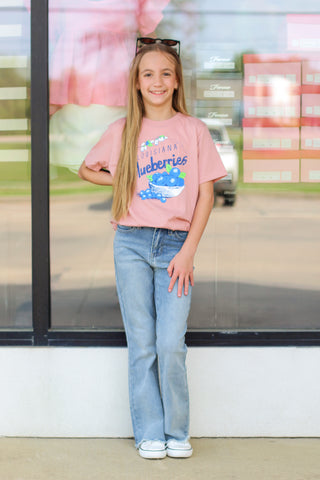 Tween Mr.P's Blueberries Tee