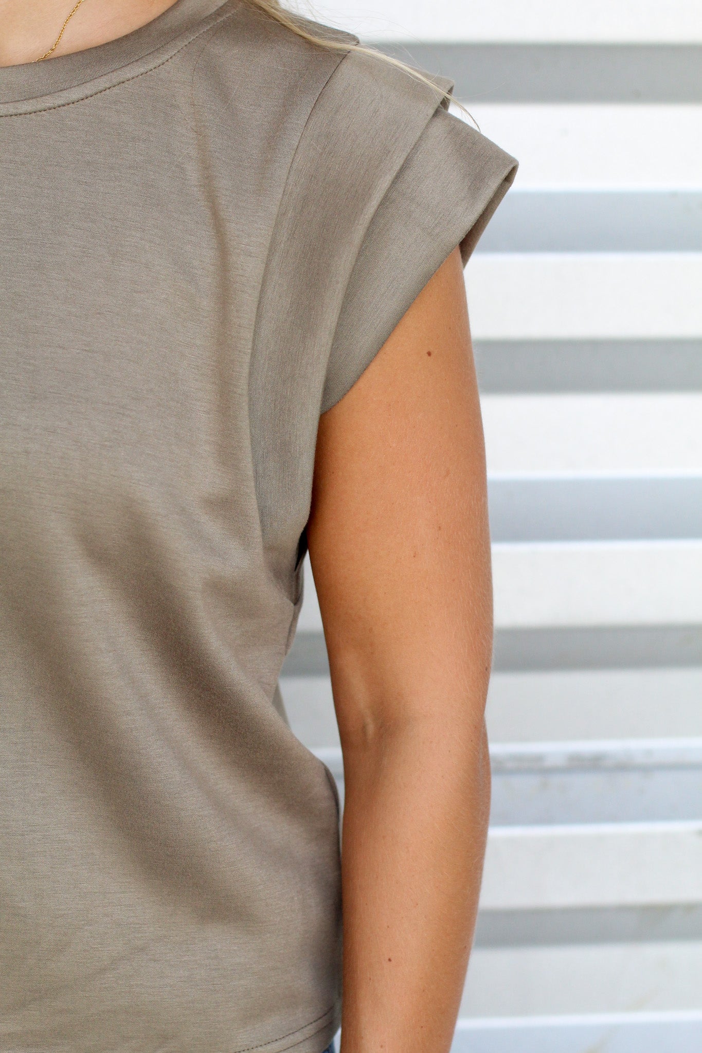 Double Layer Sleeve Top