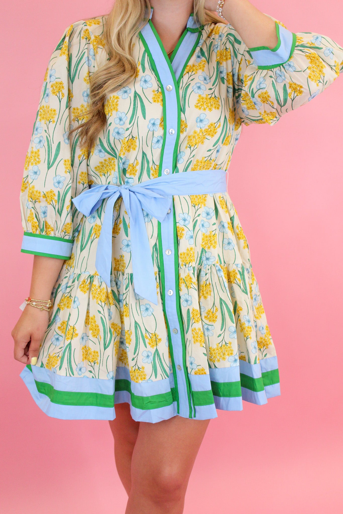 More and More Flowers Dress