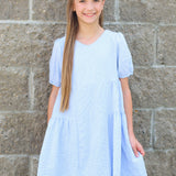 Sweet Girl Puff Sleeve Dress