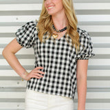 Basic Gingham Top