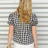 Basic Gingham Top