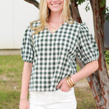 Basic Gingham Top