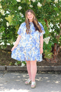 Watercolor Flowers Dress