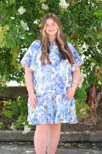 Watercolor Flowers Dress