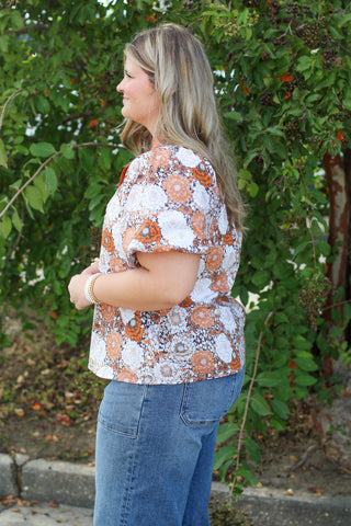 Bohemian Florals Top
