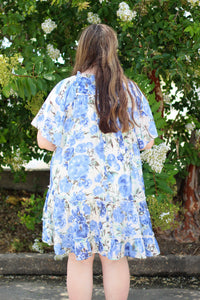 Watercolor Flowers Dress