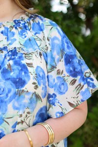 Watercolor Flowers Dress