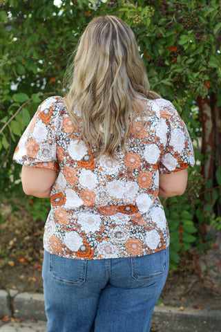 Bohemian Florals Top