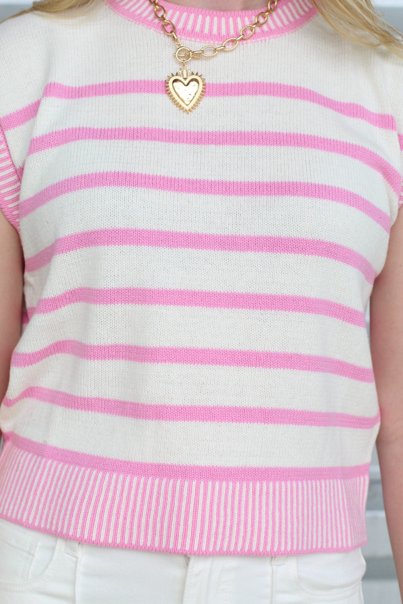 Multi Stripe Knitted Top