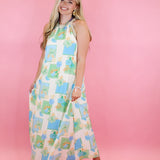 Caribbean Queen Maxi Dress
