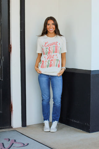 Count Blessings Tee-Cream