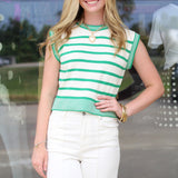 Multi Stripe Knitted Top
