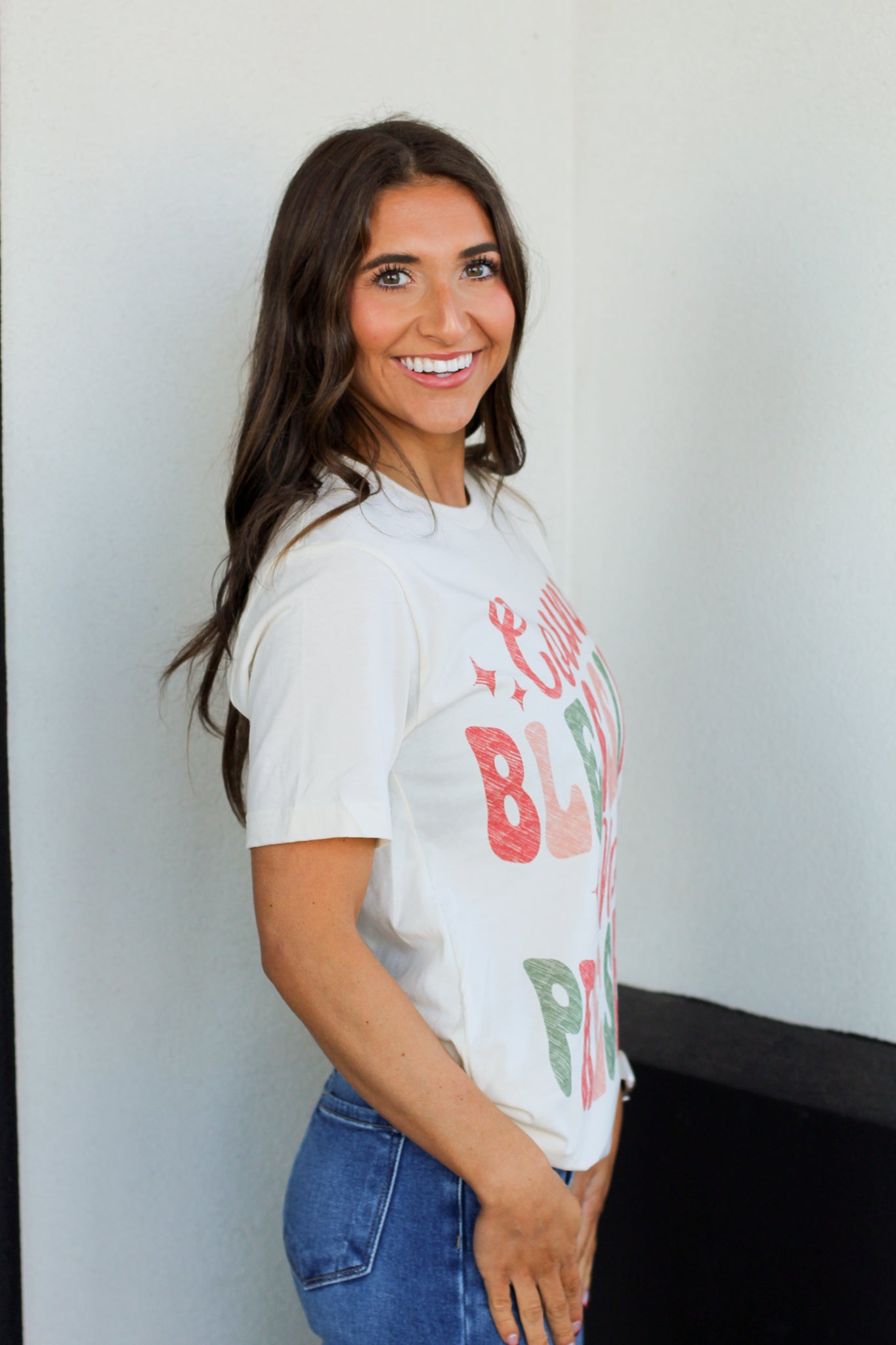 Count Blessings Tee-Cream