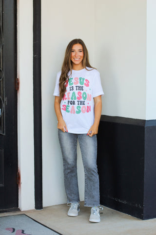 Reason for the Season Tee-White