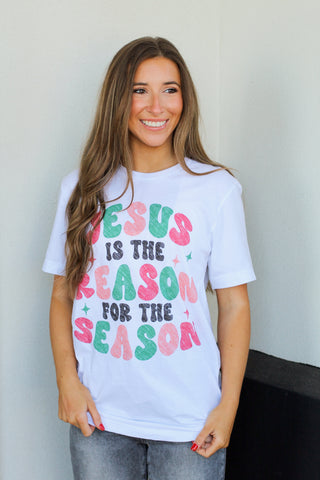 Reason for the Season Tee-White