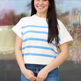 Knitted with Stripes Sweater
