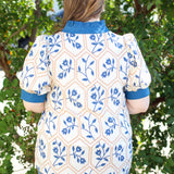 Floral Pentagon Top