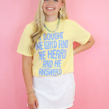 I Sought the Lord Tee