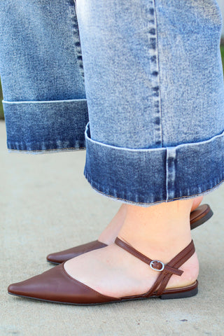 brown flats