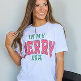 In My Merry Era Tee-White