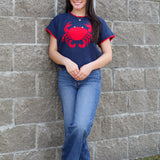 Coastal Crab Sweater