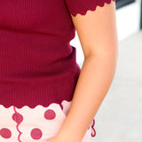 The Blair Scallop Sweater