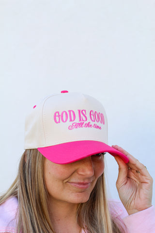 God is Good All the Time Trucker Hat