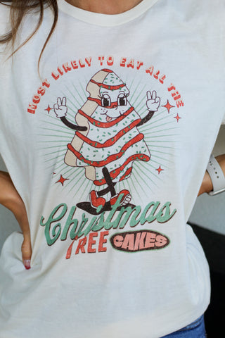 Eat All the Cakes Tee-Cream