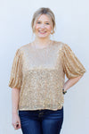 All About the Shimmer Top